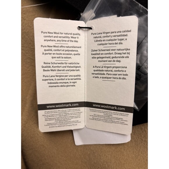 Weekend Max Mara Natale Wool Belted Trench Coat Color Beige US Size 8 New $1225 - Picture 11 of 16